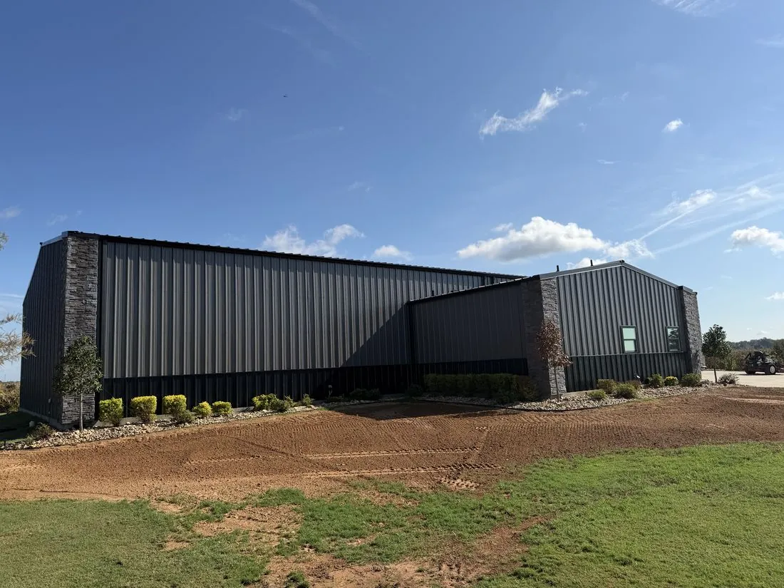 Finished Exterior — Shop Build by J2 Construction