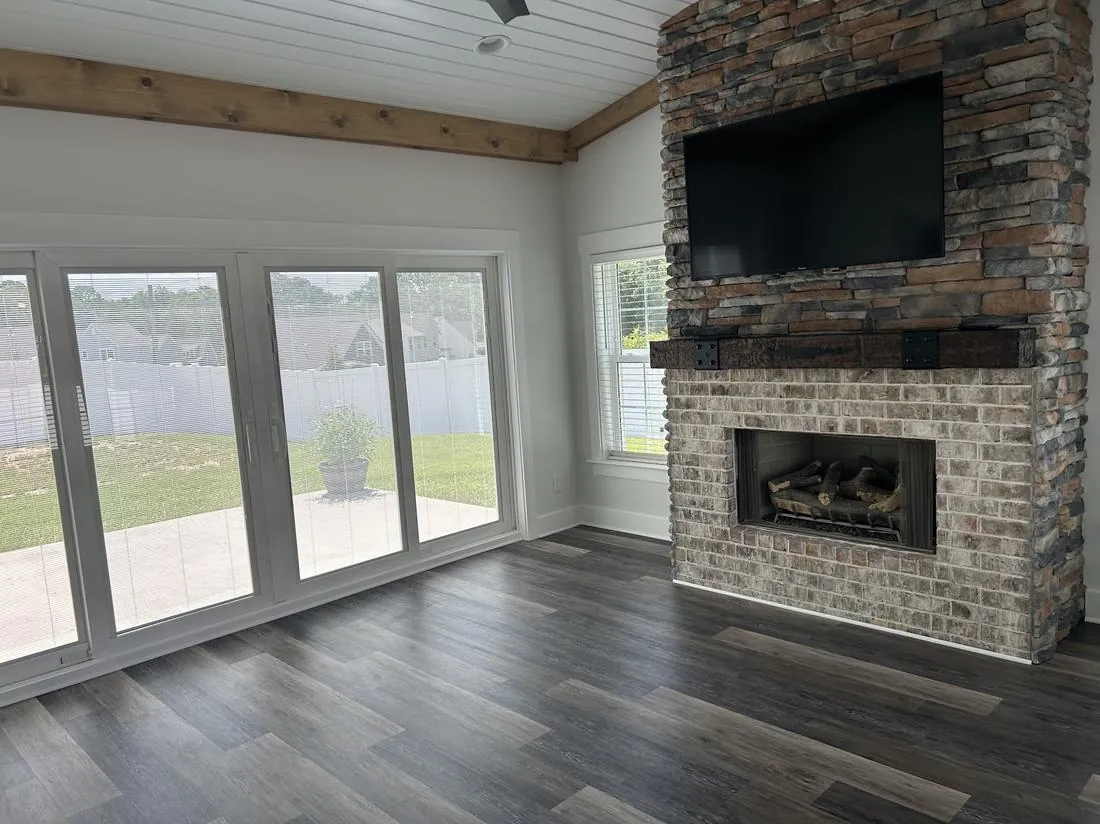 Fireplace — Great Room Addition by J2 Construction