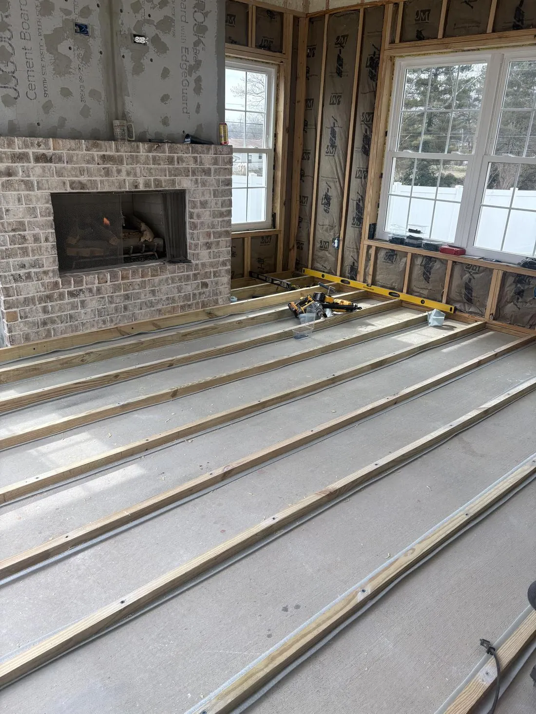 Framing — Great Room Addition by J2 Construction