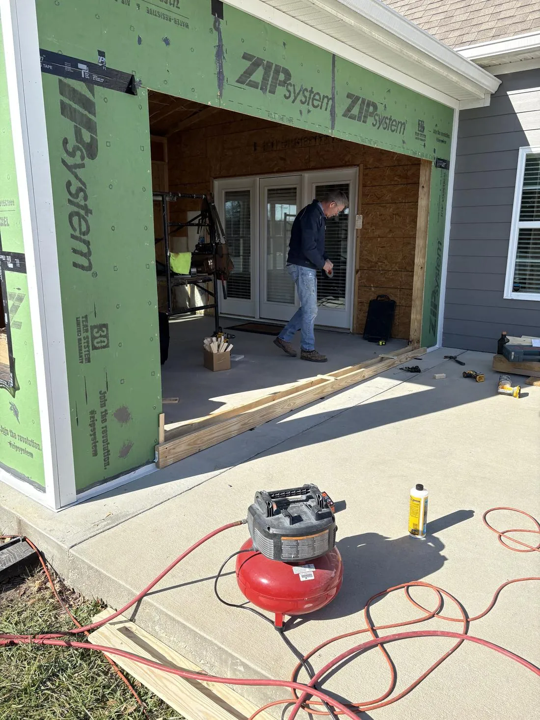 Finishing Work — Sunroom Addition by J2 Construction
