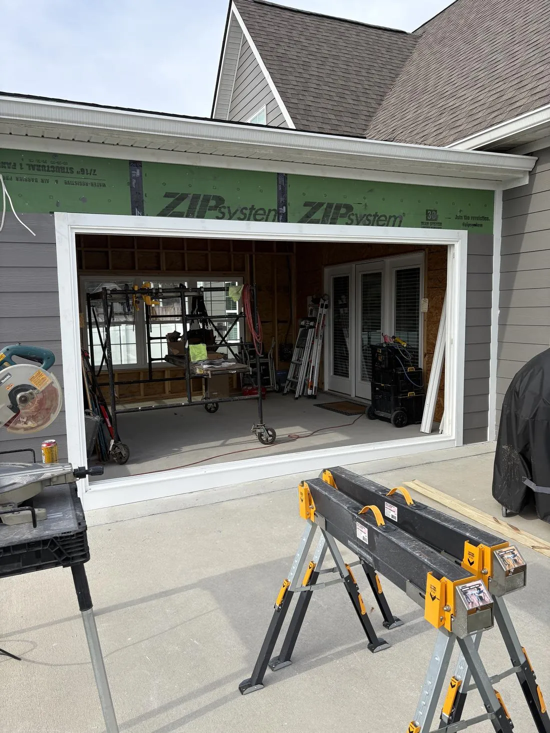 Framing — Sunroom Addition by J2 Construction