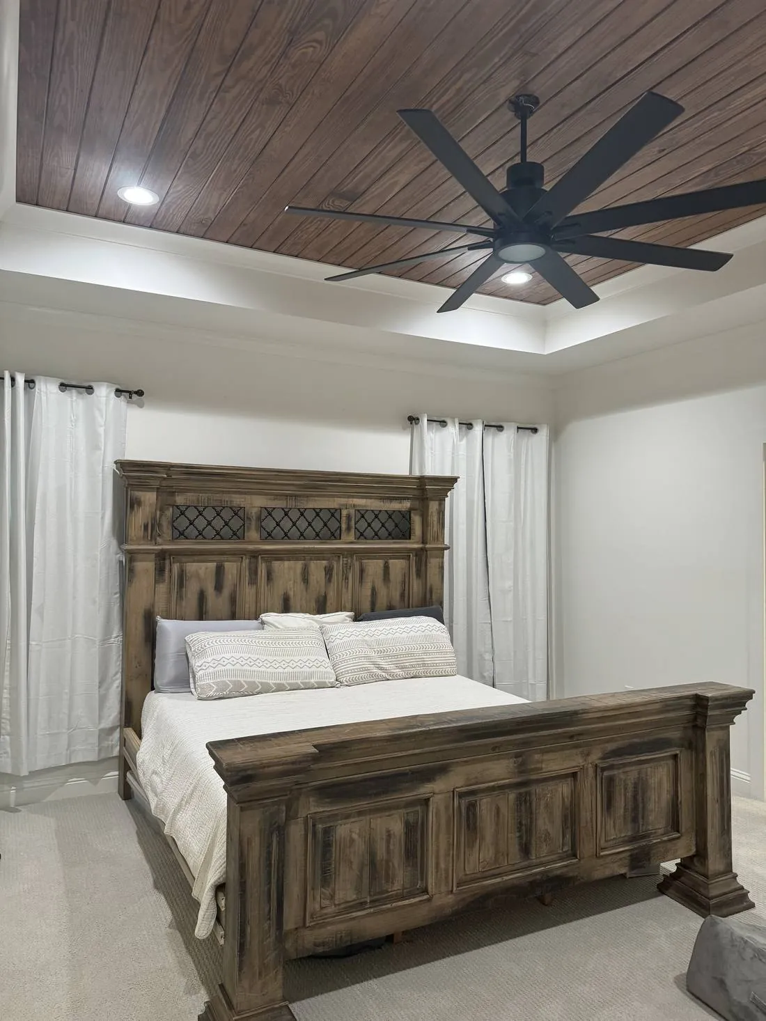 Primary bedroom addition built by J2 Construction